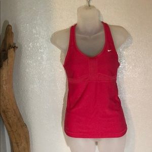 Nike Dri-Fit pink workout top small